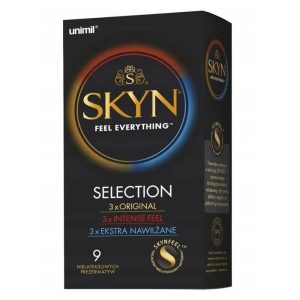 Skyn Selection latexmentes óvszer válogatás (9 db).