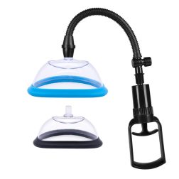   B-Series – Powerpump Max vagina pumpa, kétujjas pumpafejjel, két szívóharanggal