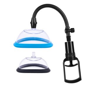 B-Series – Powerpump Max vagina pumpa, kétujjas pumpafejjel, két szívóharanggal