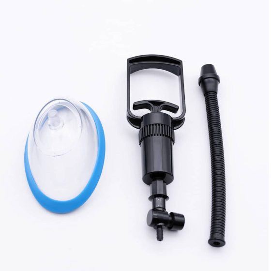 B-Series – Powerpump Max vagina pumpa, kétujjas pumpafejjel, két szívóharanggal