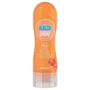 Durex Play 2in1 vízbázisú síkosító, Guarana-val (200 ml)