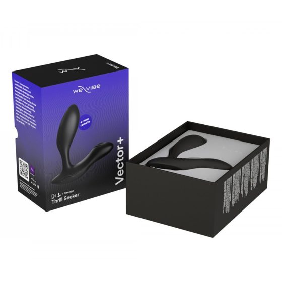 We-Vibe Vector+ prosztatavibrátor (fekete) (APP-os)