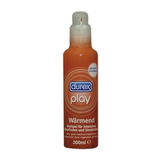 Durex Play Warming melegítő hatású, vízbázisú síkosító (200 ml)