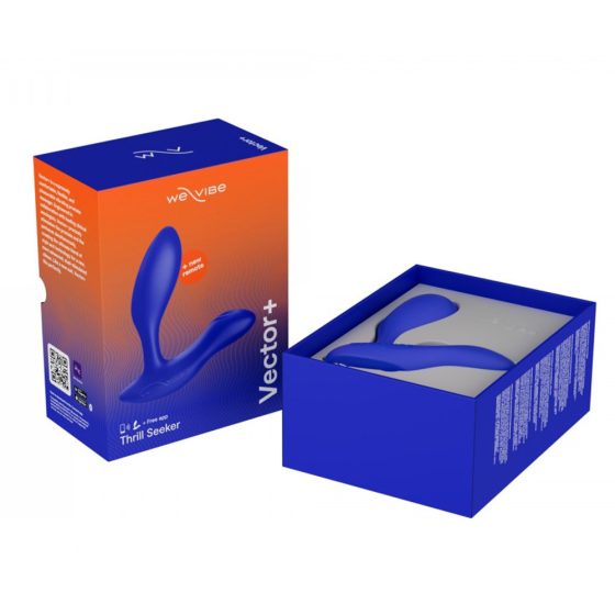 We-Vibe Vector+ prosztatavibrátor (kék) (APP-os)