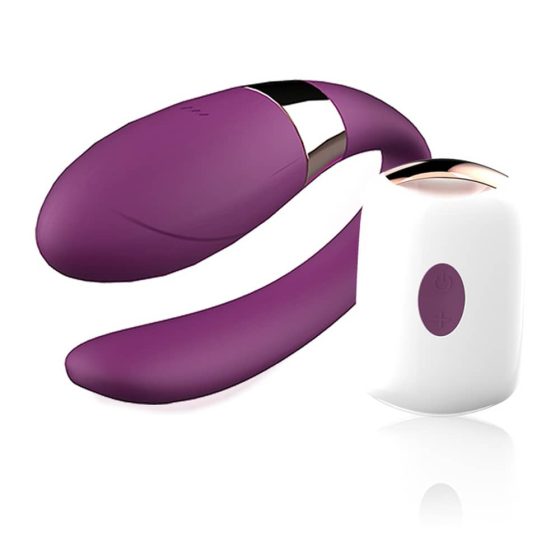 V-Vibe Purple párvibrátor, távirányítóval (lila).