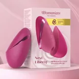   Womanizer – Next Liberty léghullámos csiklóizgató (rózsaszín)