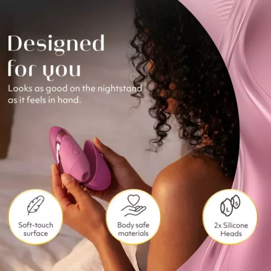 Womanizer – Next Liberty léghullámos csiklóizgató (rózsaszín)