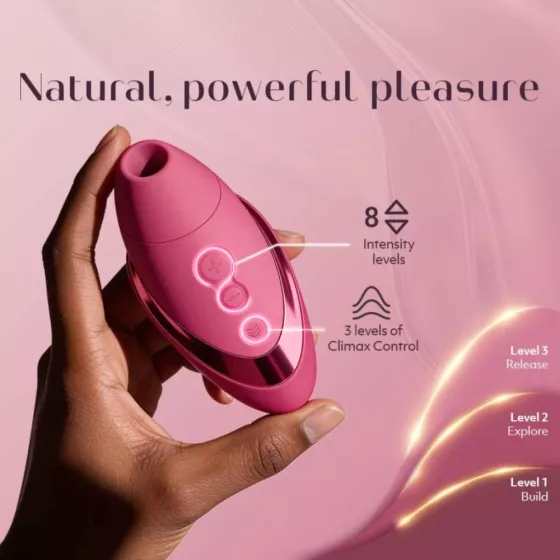 Womanizer – Next Liberty léghullámos csiklóizgató (rózsaszín)