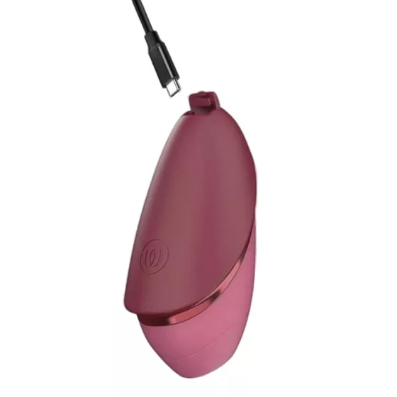Womanizer – Next Liberty léghullámos csiklóizgató (bordó)