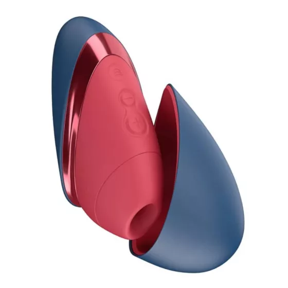Womanizer – Next Liberty léghullámos csiklóizgató (piros-kék)