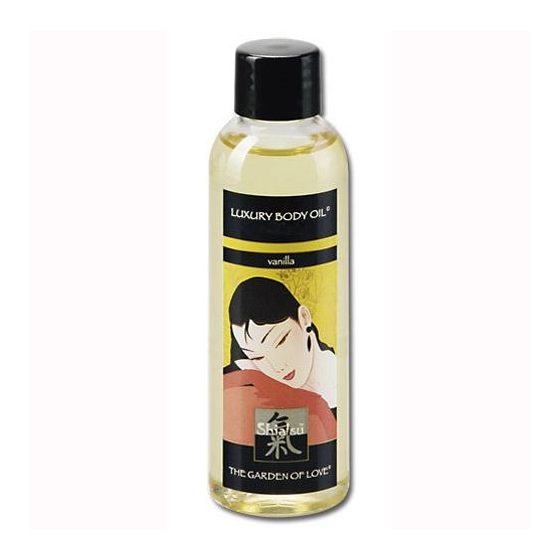 Shiatsu Vanilla Luxury masszázsolaj, vanília aromával (100 ml)