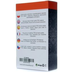 T-Plug Ripple gömbös análdildó