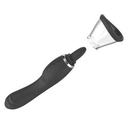   Sweet Play A6 2in1 vibrátor, nyelvecskés izgatóval, szívó funkcióval