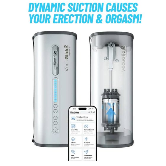 Autoblow VacuGlide vákuumos maszturbátor automata mozgással