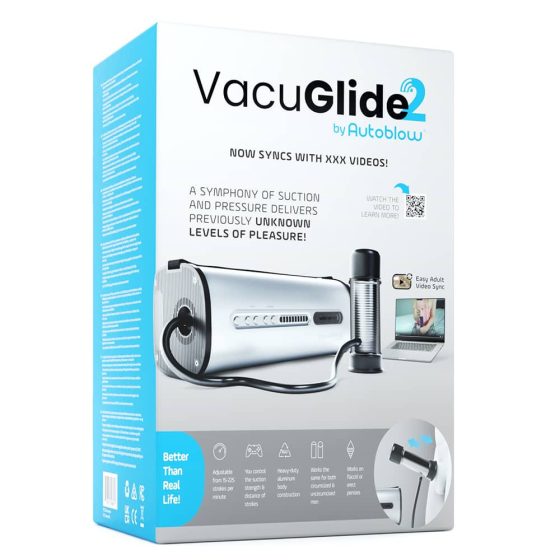 Autoblow VacuGlide vákuumos maszturbátor automata mozgással