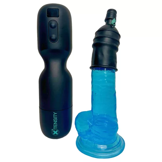 Xtensity - vákuumos maszturbátor pulzációs mozgással (fekete) 