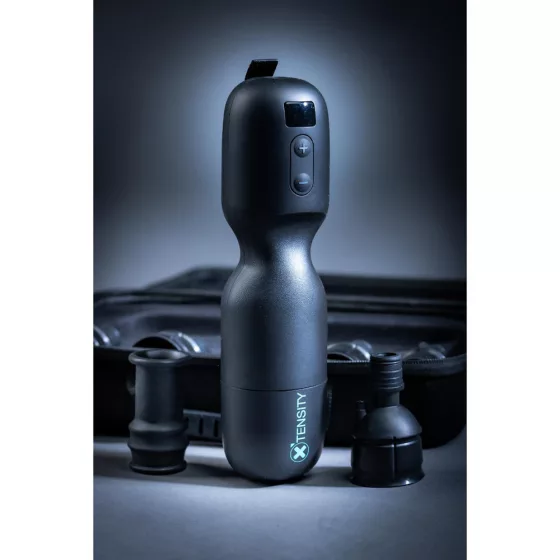 Xtensity - vákuumos maszturbátor pulzációs mozgással (fekete) 