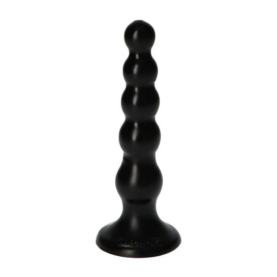 Italian Cock hullámos dildó (5,5" - fekete)