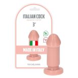 Italian Cock mini dildó (3" - világos bőrszín)
