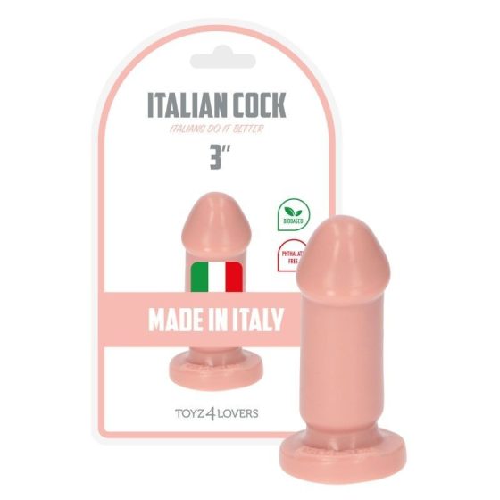 Italian Cock mini dildó (3" - világos bőrszín)