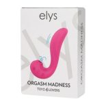   Elys Orgasm Madness vibrátor/pulázor, léghullámos csiklóizgatóval