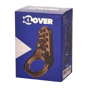XLover péniszgyűrű klitorisz izgatóval
