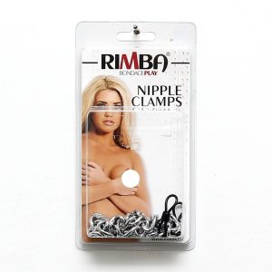 Rimba hurkos mellcsíptető, összekötő lánccal Rimba hurkos mellcsíptető, összekötő lánccal