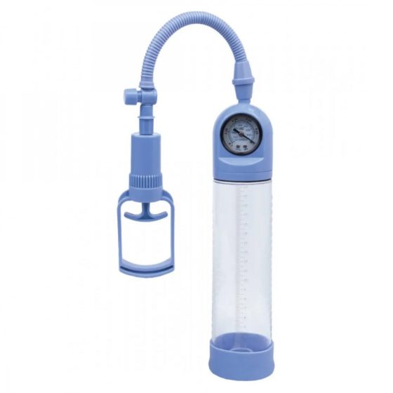 a-toys nyomásmérős péniszpumpa (kék)