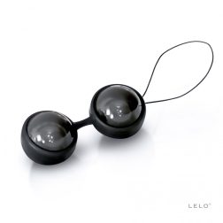   Lelo Luna Beads Noir 2 darab prémium gésagolyó, belső ballasztgolyóval (mini)