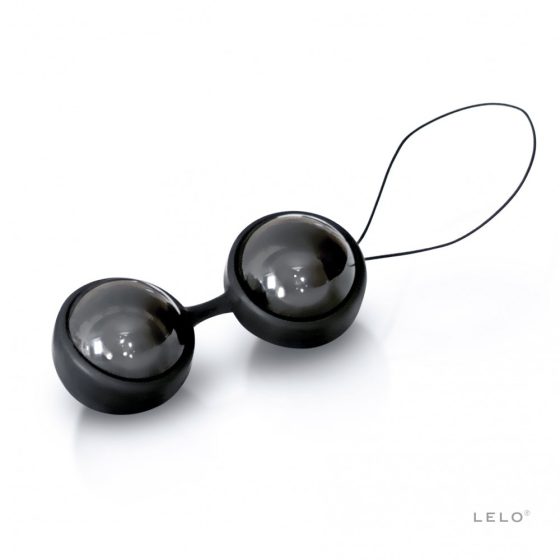 Lelo Luna Beads Noir 2 darab prémium gésagolyó, belső ballasztgolyóval (mini)