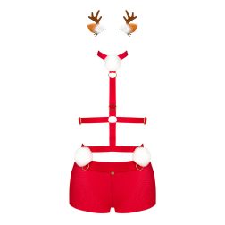 Obsessive Karácsony Ms Reindy pántos, felül nyitott szett