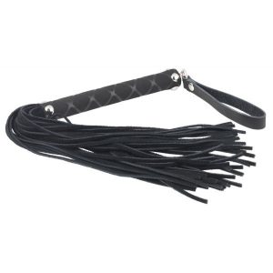Rimba rövid bőrkorbács, ötvenöt ággal, mintás nyéllel (35 cm) Rimba rövid bőrkorbács, ötvenöt ággal, mintás nyéllel (35 cm)
