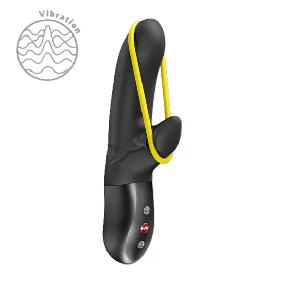 Fun Factory – Amorino vibrátor klitoriszággal (fekete)