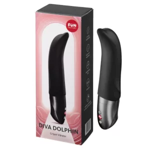 Fun Factory – Diva Dolphin vibrátor (fekete)