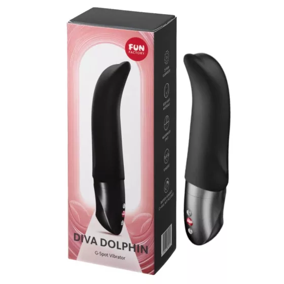 Fun Factory – Diva Dolphin vibrátor (fekete)