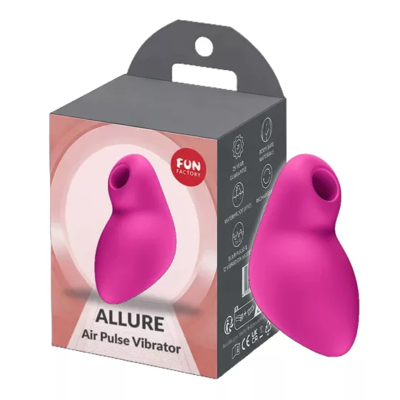 Fun Factory – Allure léghullámos csiklóizgató vibrációval (rózsaszín) 
