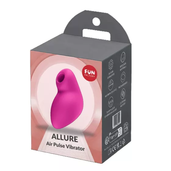 Fun Factory – Allure léghullámos csiklóizgató vibrációval (rózsaszín) 