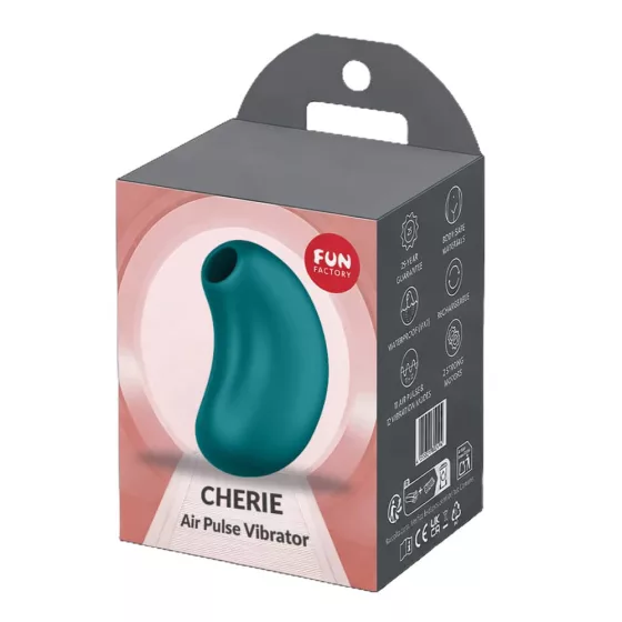 Fun Factory – Cherie léghullámos csiklóizgató vibrációval (zöld) 