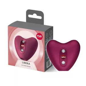 Fun Factory – Libera léghullámos csiklóizgató vibrációval (bordó) 