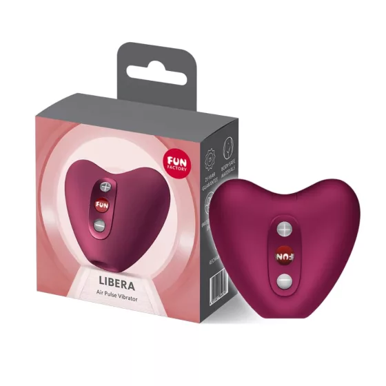 Fun Factory – Libera léghullámos csiklóizgató vibrációval (bordó) 