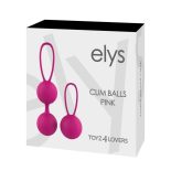   Elys Clim Balls gésagolyó szett, belső ballasztgolyóval (rózsaszín)