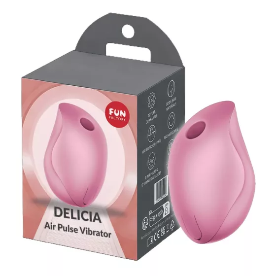 Fun Factory – Delicia léghullámos csiklóizgató (rózsaszín) 