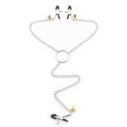   LateToBed láncos, csengettyűs mellbimbó és szeméremajak csíptető