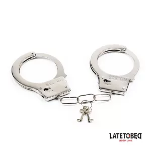 LateToBed – egyszerű fém csuklóbilincs "B" kategória