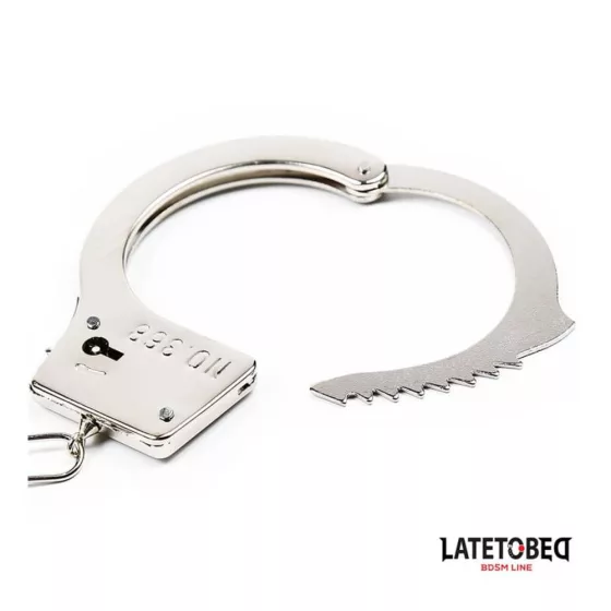 LateToBed – egyszerű fém csuklóbilincs "B" kategória