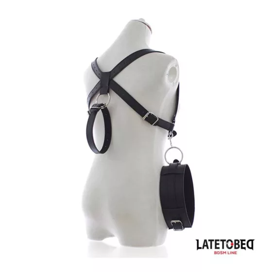 LateToBed – combok a vállakhoz kötözőkészlet csuklórögzítéssel
