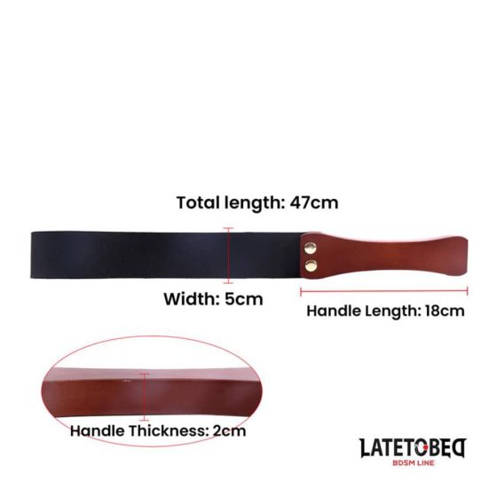 LateToBed – fa markolatú kétrétegű paskoló