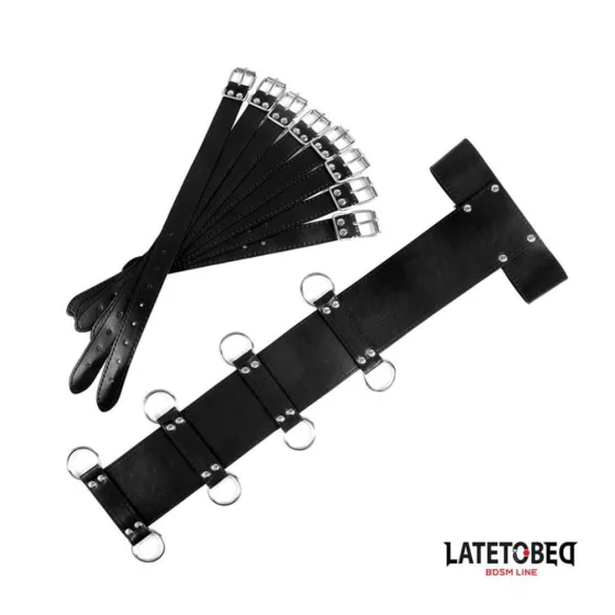 LateToBed – karok a nyakhoz kötözőkészlet négypontos rögzítéssel