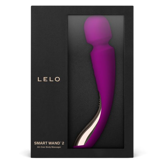 Lelo Smart Wand 2. akkumulátoros masszírozó, közepes méret (mályva)