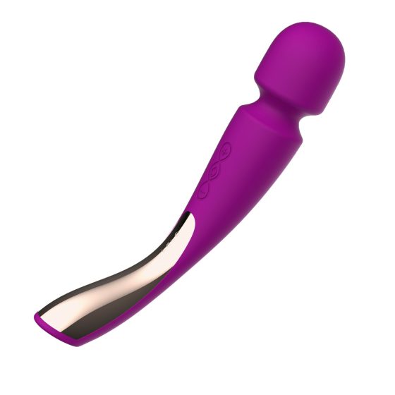 Lelo Smart Wand 2. akkumulátoros masszírozó, közepes méret (mályva)